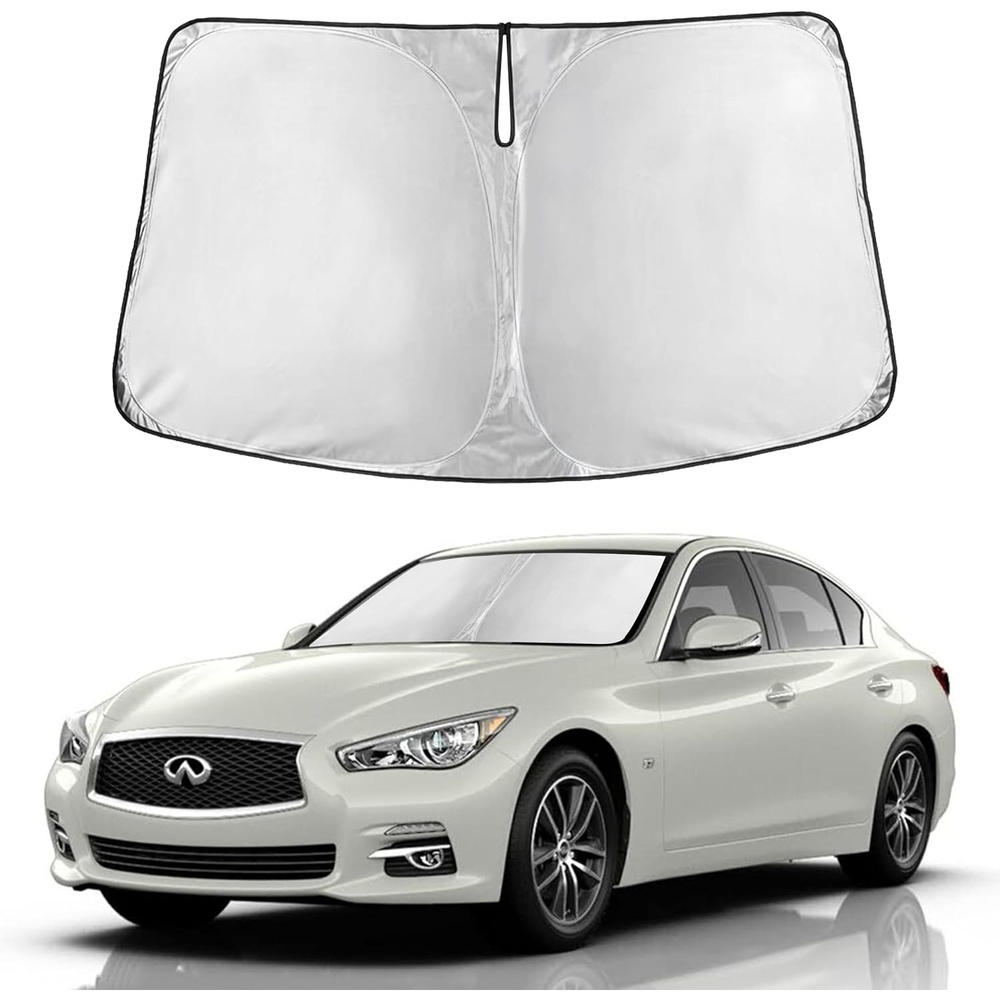 image:imageAutovir Windshield Sun Shade 20172026 Tesla Model 3 amp Y 280T Visor ShadeQ50 20142024