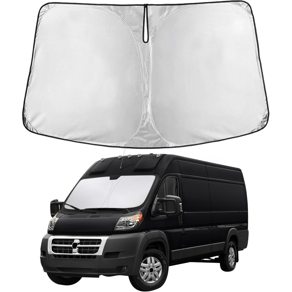 image:imageAutovir Windshield Sun Shade 20172026 Tesla Model 3 amp Y 280T Visor ShadeRam Promaster 20142026