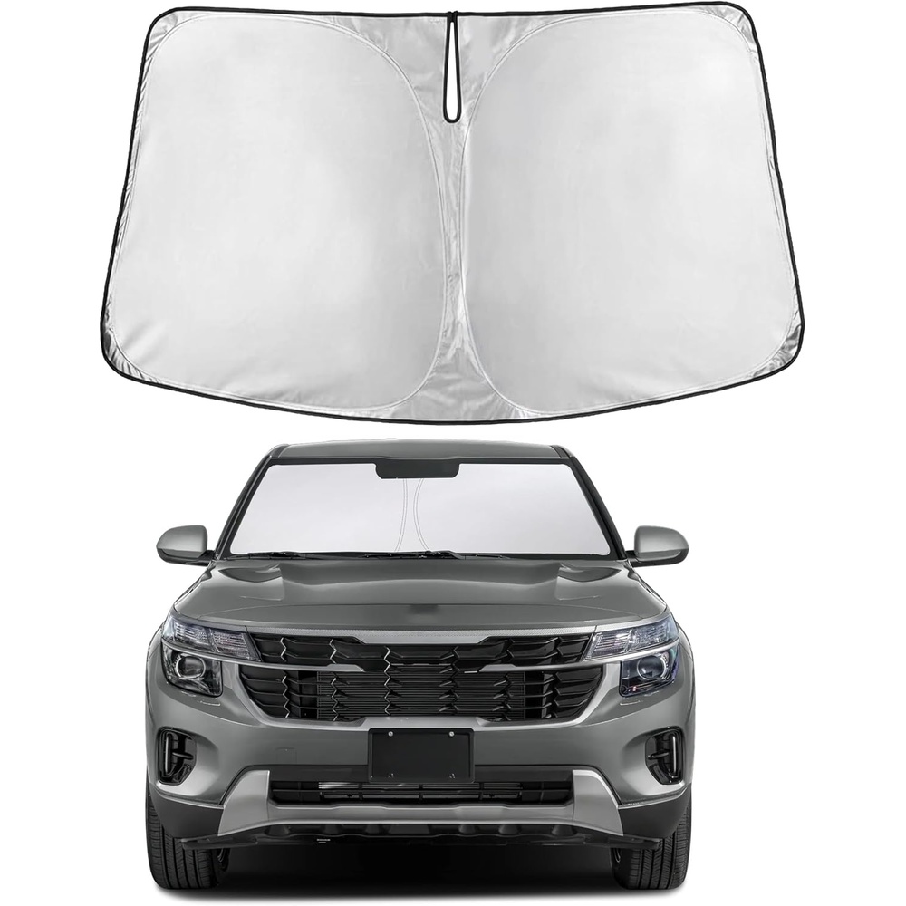 image:imageAutovir Windshield Sun Shade 20172026 Tesla Model 3 amp Y 280T Visor ShadeSeltos 20212026