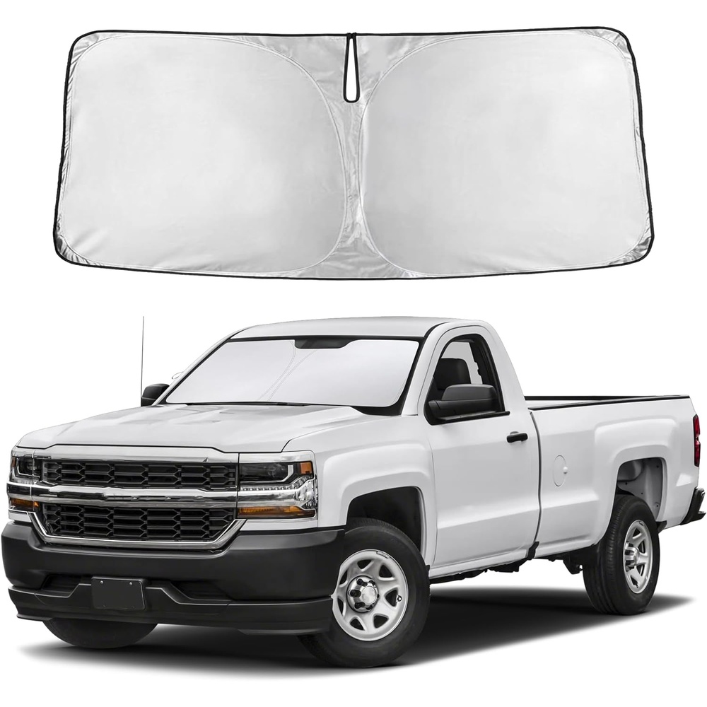image:imageAutovir Windshield Sun Shade 20172026 Tesla Model 3 amp Y 280T Visor ShadeSilverado 1500 20142018