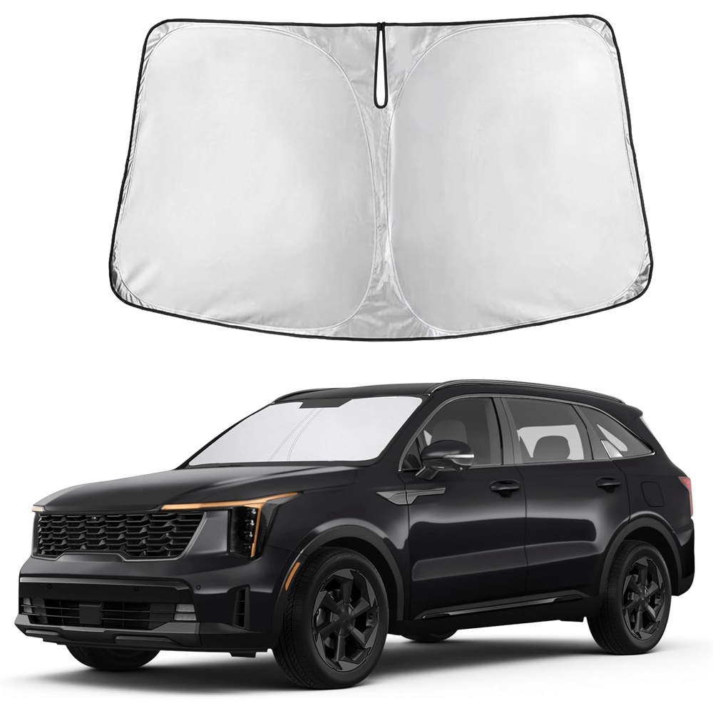 image:imageAutovir Windshield Sun Shade 20172026 Tesla Model 3 amp Y 280T Visor ShadeSorento 20212026