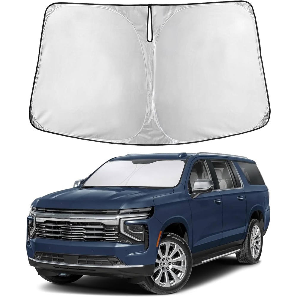 image:imageAutovir Windshield Sun Shade 20172026 Tesla Model 3 amp Y 280T Visor ShadeSuburban