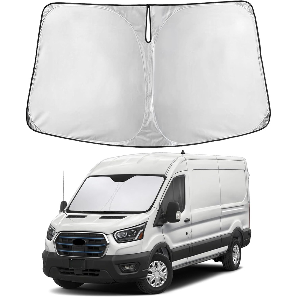 image:imageAutovir Windshield Sun Shade 20172026 Tesla Model 3 amp Y 280T Visor ShadeTransit 20152026