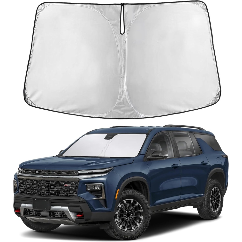 image:imageAutovir Windshield Sun Shade 20172026 Tesla Model 3 amp Y 280T Visor ShadeTraverse 20182023