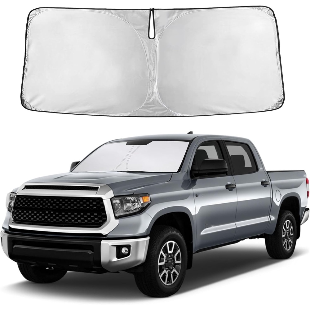 image:imageAutovir Windshield Sun Shade 20172026 Tesla Model 3 amp Y 280T Visor ShadeTundra 20072021