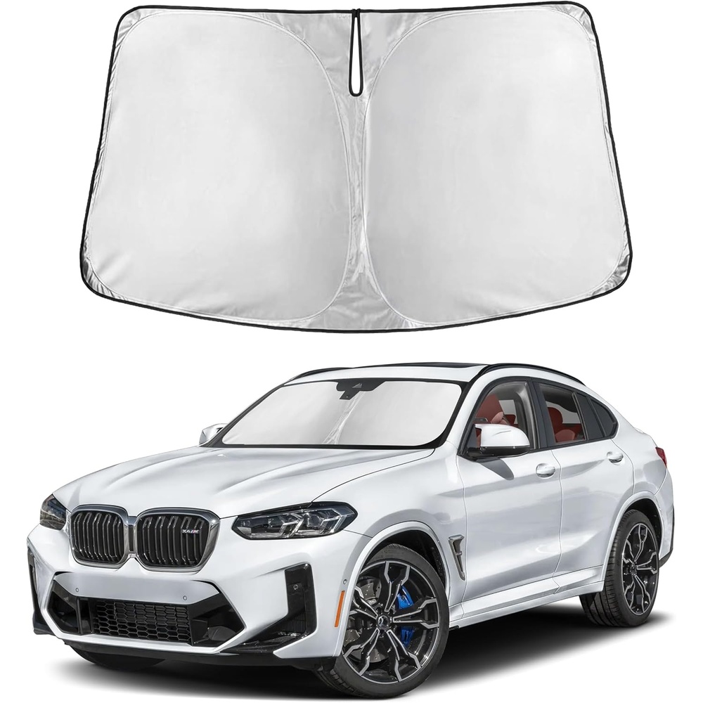 image:imageAutovir Windshield Sun Shade 20172026 Tesla Model 3 amp Y 280T Visor ShadeX4 20192025