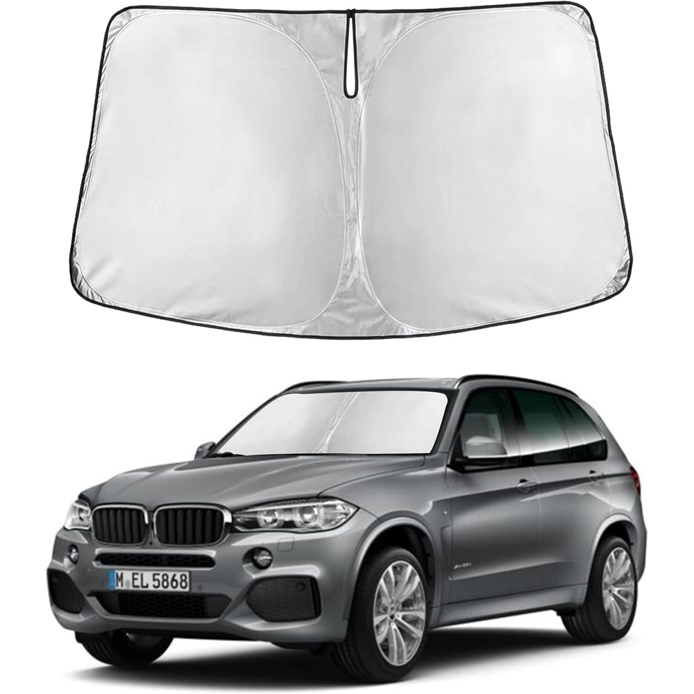 image:imageAutovir Windshield Sun Shade 20172026 Tesla Model 3 amp Y 280T Visor ShadeX5 20142018