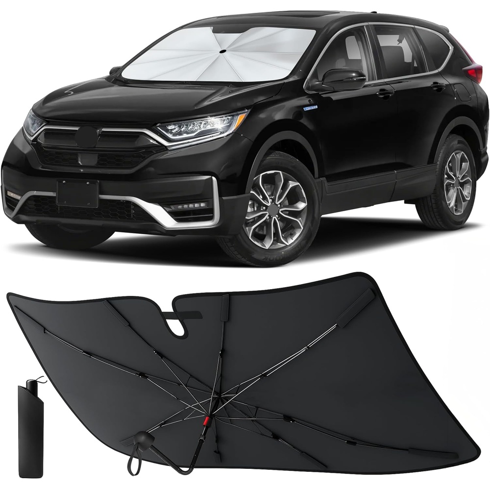 image:imageEcoNour Foldable Windshield Sun Shade Fit for 20172020 2021 2022 Honda CRV Sunshade amp Window Tint Front Car Window Shades Sun Visor UV Protection Heat Blocker Car Accessories