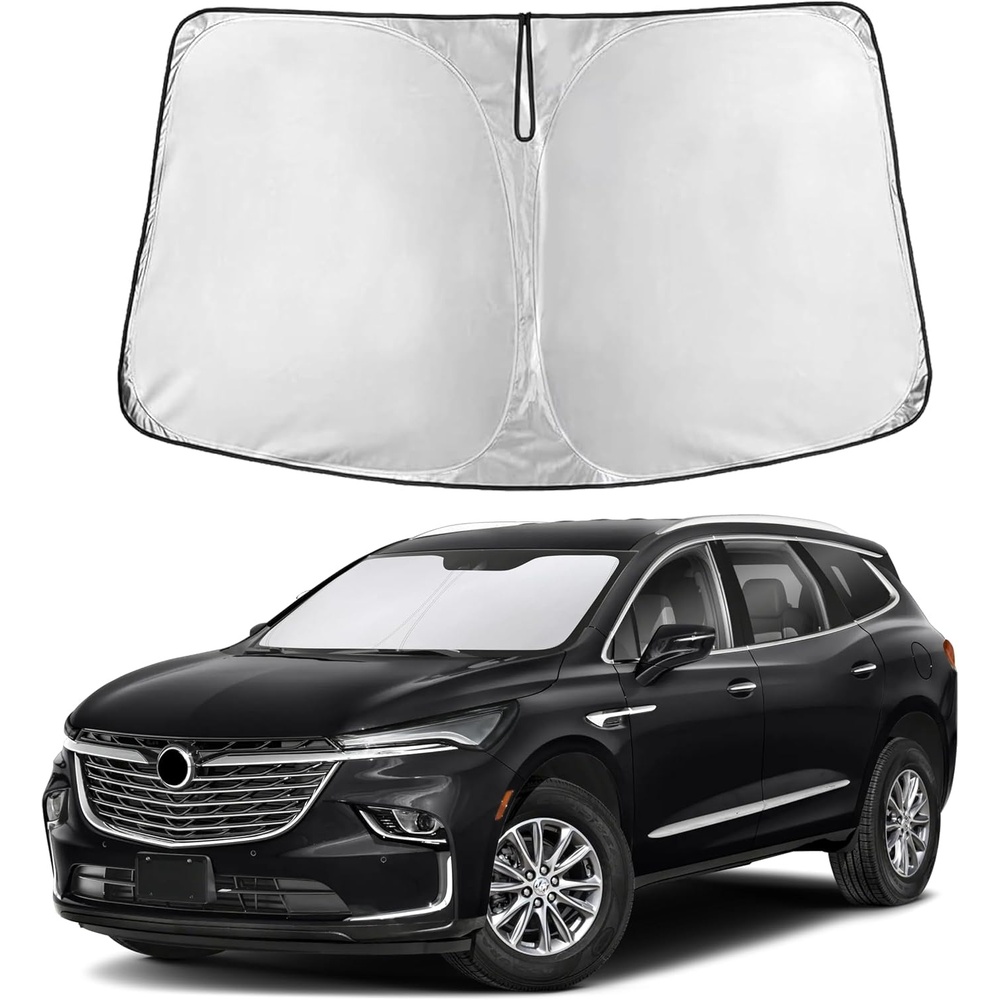 image:imageEcoNour Windshield Sunshade Compatible for Buick Enclave 20182023 2024 Sun Visor for Front Windshield amp Window Sun Shade Cover UV Heat Blocker amp Protector Car Accessories