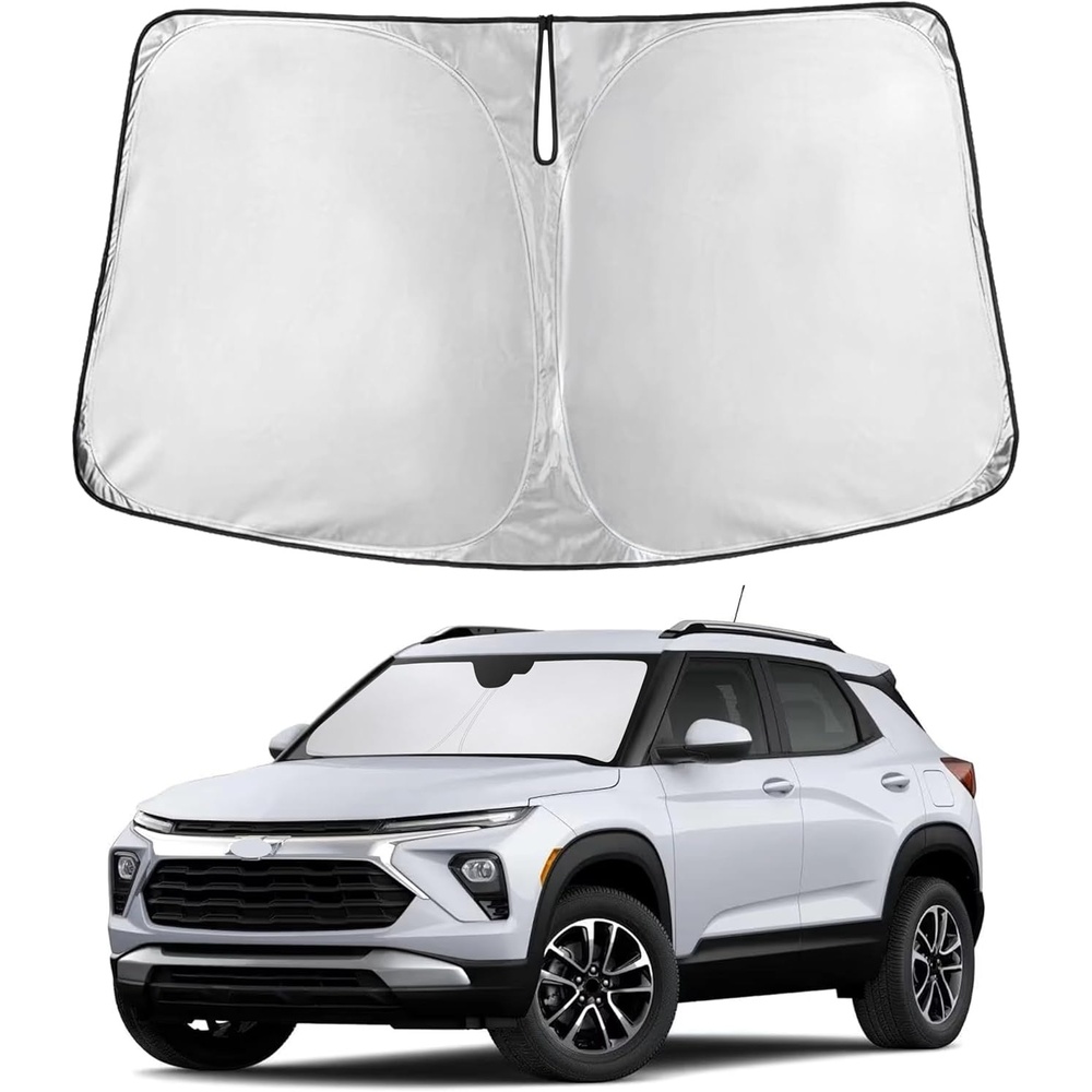 image:imageEcoNour Windshield Sunshade Compatible for Chevrolet Trailblazer 20212026 Sun Visor for Front Windshield amp Window Sun Shade Cover UV Heat Blocker amp Protector Car Accessories