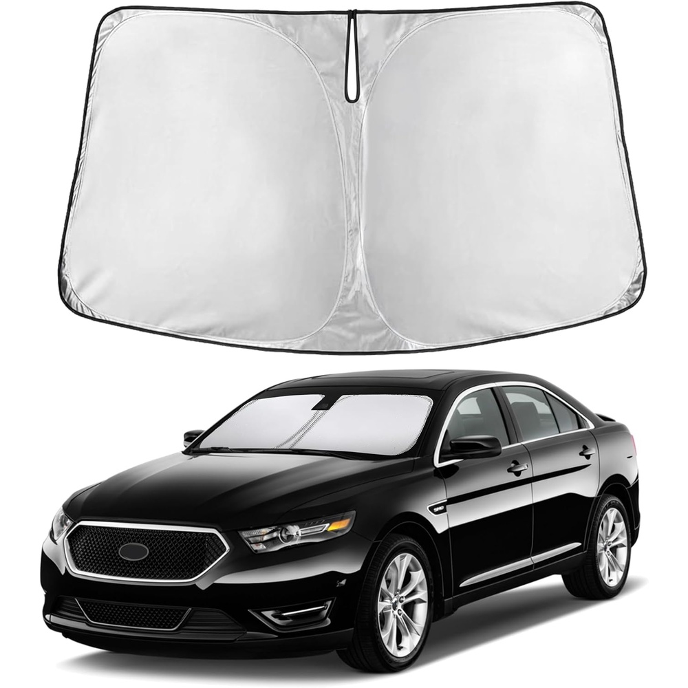 image:imageEcoNour Windshield Sunshade Compatible for Ford Taurus 20132017 2018 2019 Sun Visor for Front Windshield amp Window Sun Shade Cover UV Heat Blocker amp Protector Car Accessories