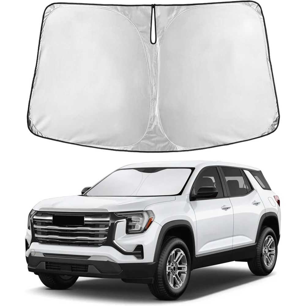 image:imageEcoNour Windshield Sunshade Compatible for GMC Terrain 20182023 2024 2025 Sun Visor for Front Windshield amp Window Sun Shade Cover UV Heat Blocker amp Protector Car Accessories