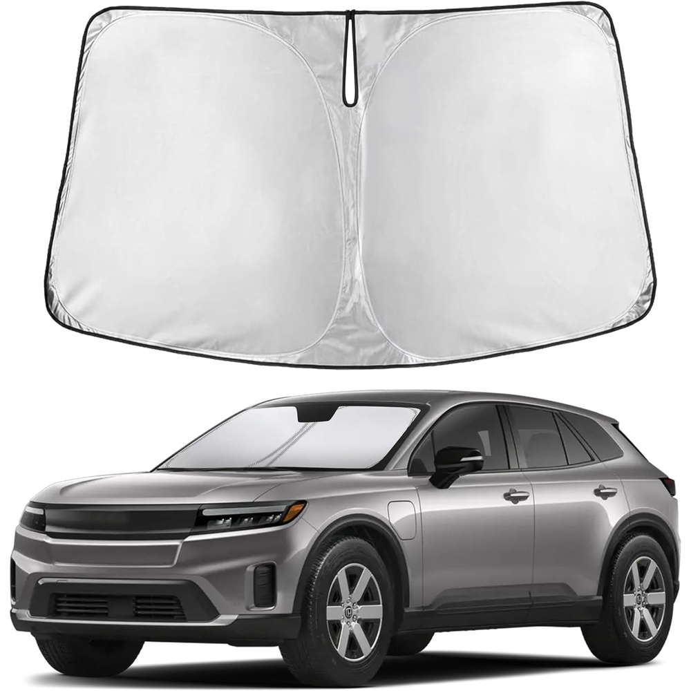 image:imageEcoNour Windshield Sunshade Compatible for Honda Prologue 2024 2025 2026  Sun Visor for Front Windshield amp Window Sun Shade Cover UV Heat Blocker amp Protector Car Accessories