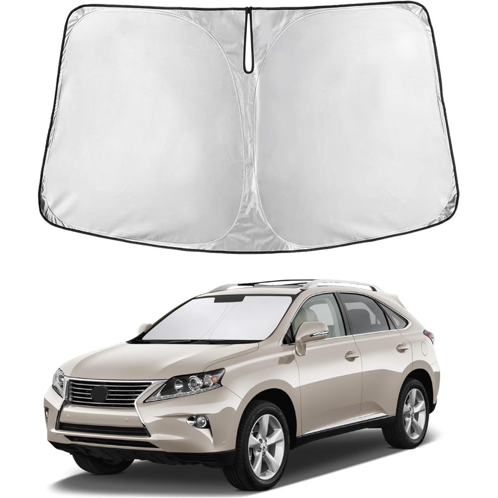 image:imageEcoNour Windshield Sunshade Compatible for Lexus RX 20102023 2024 2015  300 350350h 450450h Sun Visor for Front Windshield amp Window Sun Shade Cover UV Heat Blocker amp Protector Car Accessories