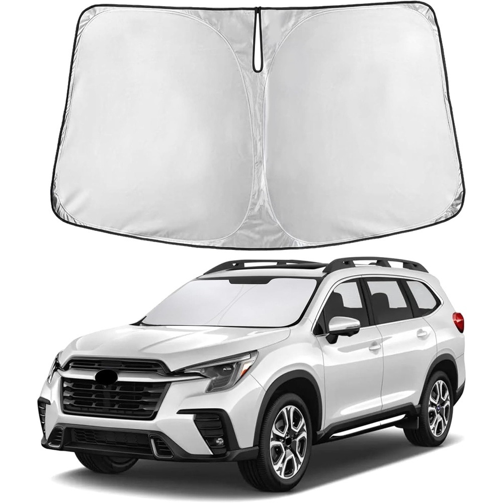 image:imageEcoNour Windshield Sunshade Compatible for Subaru Ascent 20192025 2026 Sun Visor for Front Windshield amp Window Sun Shade Cover UV Heat Blocker amp Protector Car Accessories