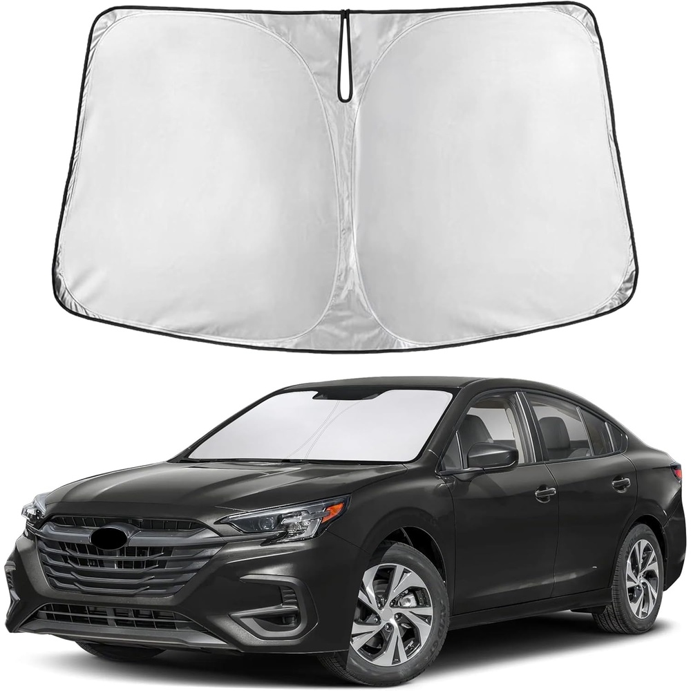 image:imageEcoNour Windshield Sunshade Compatible for Subaru Legacy 20202024 2025 Sun Visor for Front Windshield amp Window Sun Shade Cover UV Heat Blocker amp Protector Car Accessories