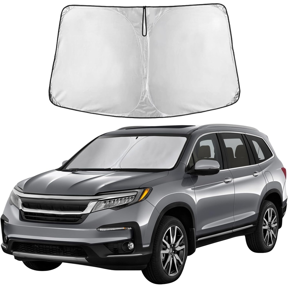 image:imageEcoNour Windshield Sunshade for Honda CRV 20232024 2025 2026 Sun Visor for Front Windshield amp Window Sun Shade Cover UV Heat Blocker amp Protector Car Accessories