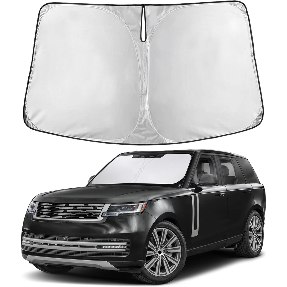 image:imageEcoNour Windshield Sunshade for Land Rover Range Rover Velar 20172025 2026 Sun Visor for Front Windshield amp Window Sun Shade Cover UV Heat Blocker amp Protector Car Accessories