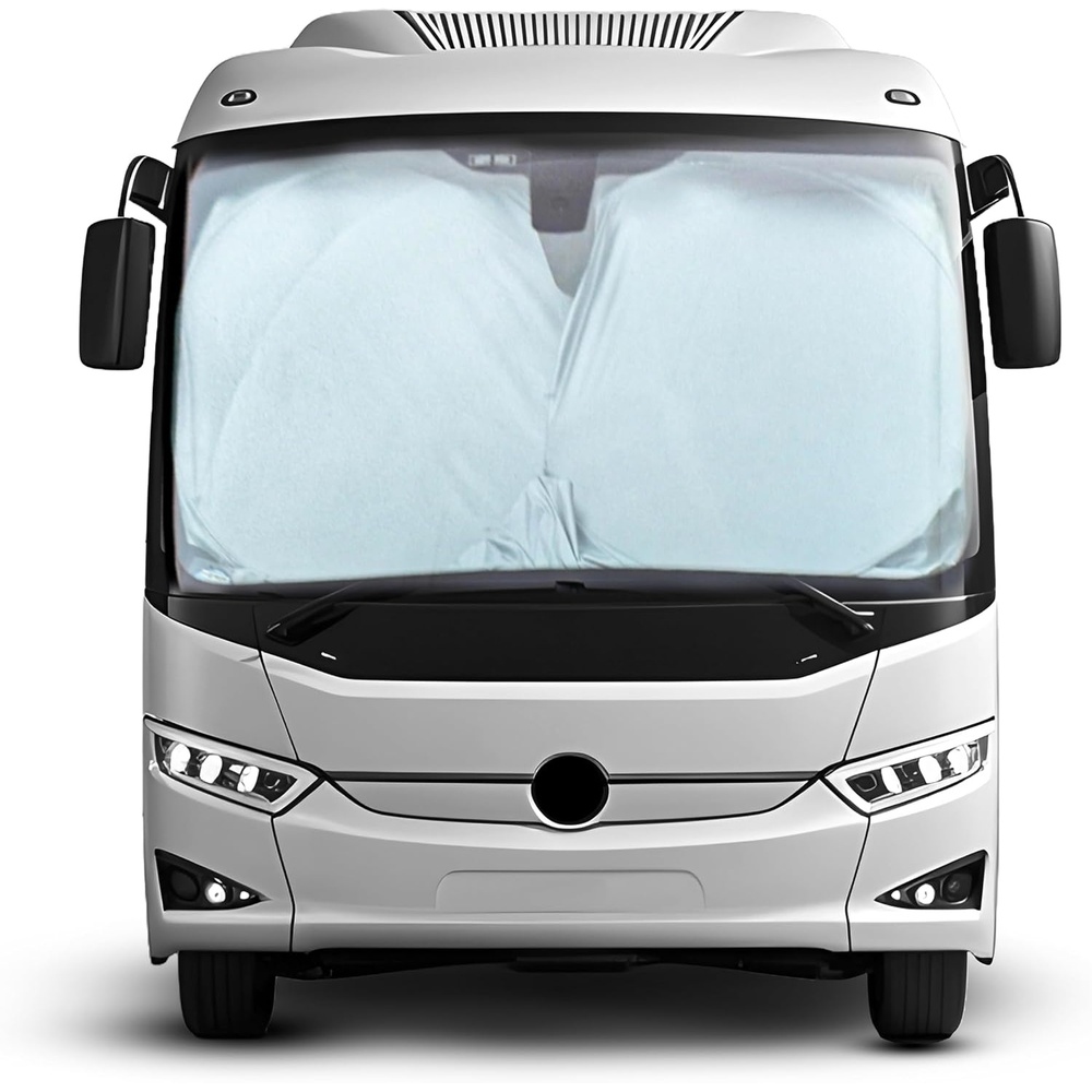 image:imageEconour RV Windshield Sun Shade Foldable Cover for RVs amp Motorhomes