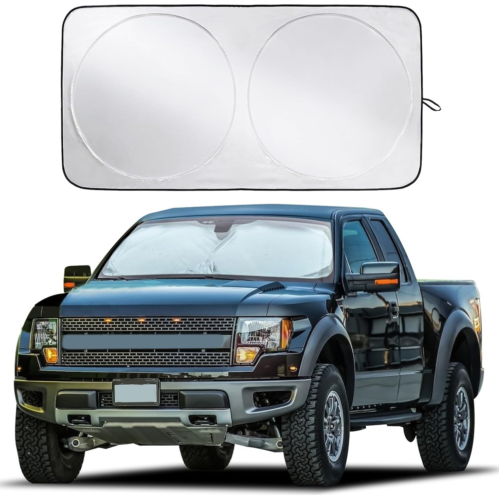 image:imageEconour Truck Windshield Sun Shade Sun Shield Protects Dashboard and Seats