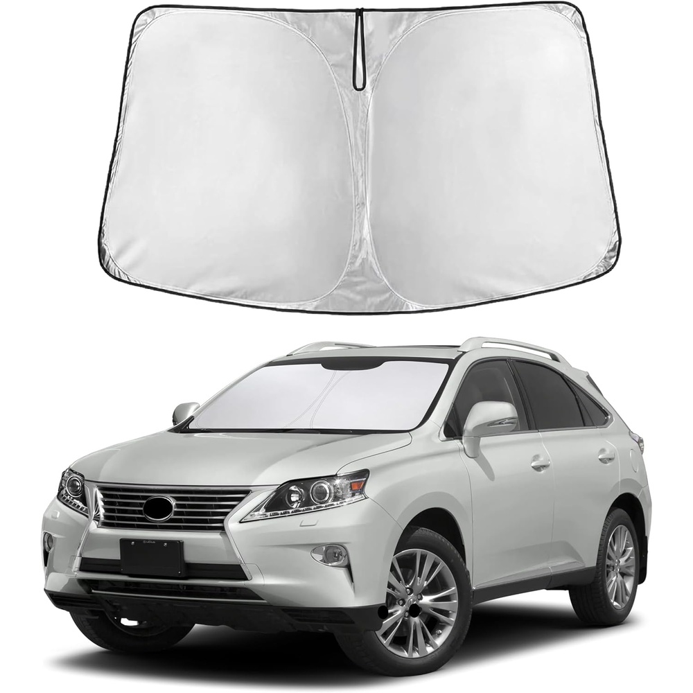 image:imageEconour Windshield Sun Shade Compatible for Rivian R1S R1T 20222025 2026  Sun Visor for Front Windshield amp Window Sun Shade Cover UV Heat Blocker amp Protector Car AccessoriesFor Lexus RX350 20102015