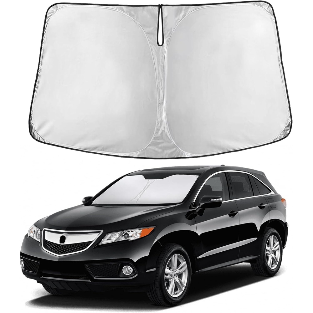 image:imageEconour Windshield Sun Shade Compatible for Rivian R1S R1T 20222025 2026  Sun Visor for Front Windshield amp Window Sun Shade Cover UV Heat Blocker amp Protector Car Accessoriesfor Acura RDX 20132018