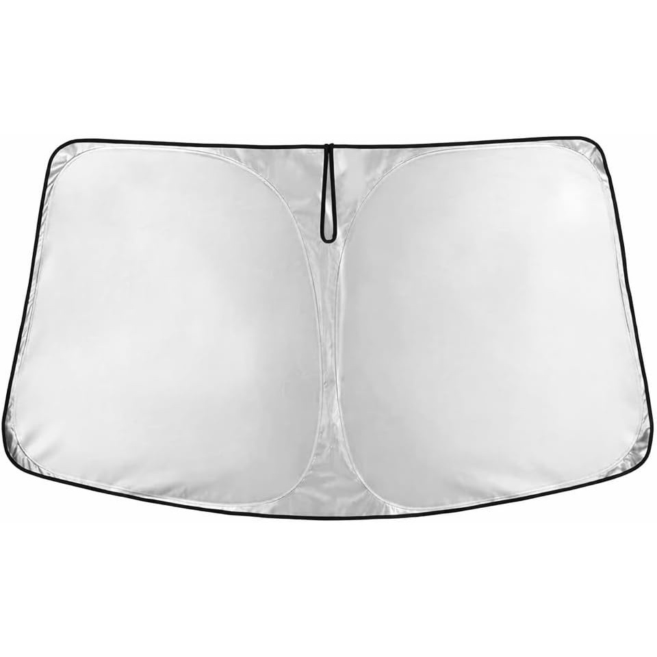 image:imageEconour Windshield Sun Shade Compatible for Rivian R1S R1T 20222025 2026 Sun Visor for Front Windshield amp Window Sun Shade Cover UV Heat Blocker amp Protector Car Accessoriesfor Infiniti QX80 2014 2025