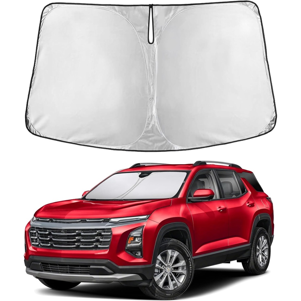 image:imageEconour Windshield Sun Shade Compatible for Rivian R1S R1T 20222025 2026  Sun Visor for Front Windshield amp Window Sun Shade Cover UV Heat Blocker amp Protector Car Accessoriesfor Chevrolet Equinox EV 20242026