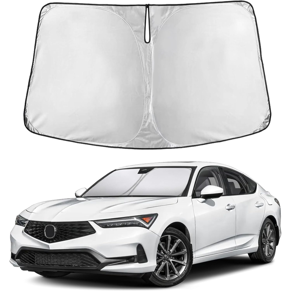image:imageEconour Windshield Sun Shade Compatible for Rivian R1S R1T 20222025 2026  Sun Visor for Front Windshield amp Window Sun Shade Cover UV Heat Blocker amp Protector Car Accessoriesfor Acura Integra 20232025