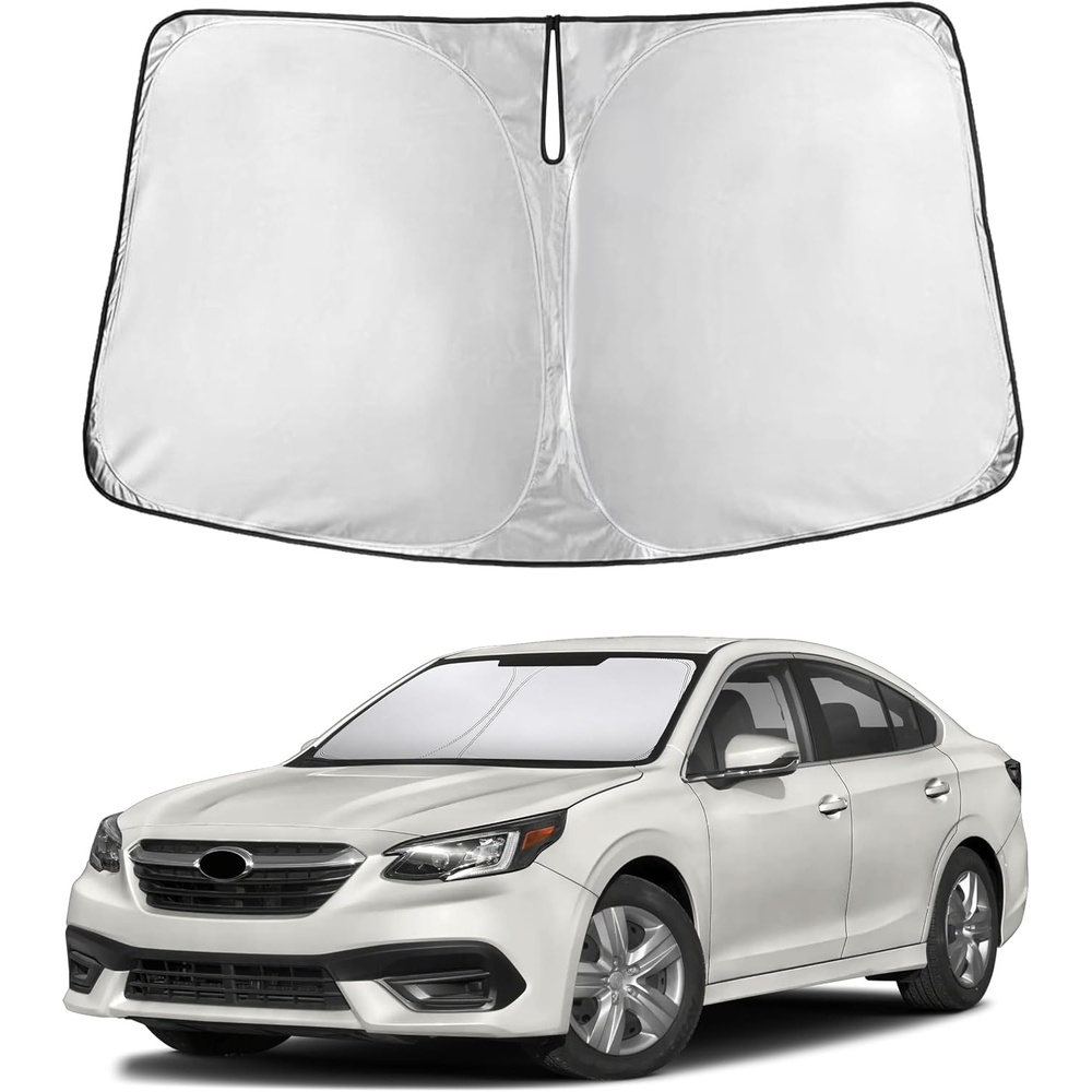 image:imageEconour Windshield Sun Shade Compatible for Rivian R1S R1T 20222025 2026 Sun Visor for Front Windshield amp Window Sun Shade Cover UV Heat Blocker amp Protector Car Accessories20202026