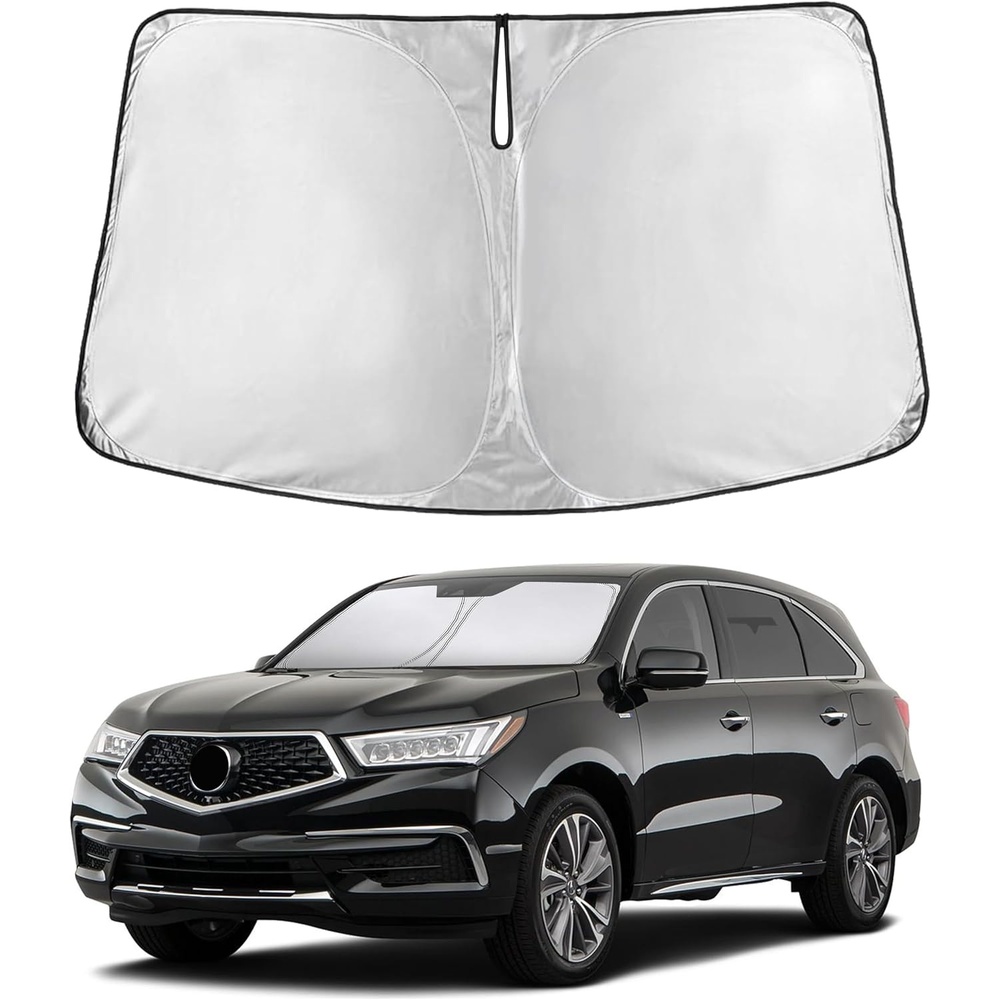 image:imageEconour Windshield Sun Shade Compatible for Rivian R1S R1T 20222025 2026  Sun Visor for Front Windshield amp Window Sun Shade Cover UV Heat Blocker amp Protector Car Accessoriesfor Acura MDX 20142020