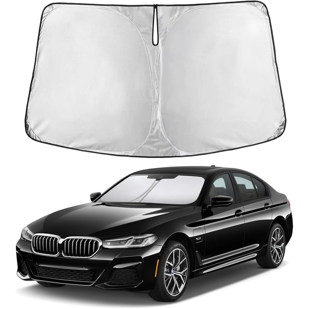 image:imageEconour Windshield Sun Shade Compatible for Rivian R1S R1T 20222025 2026  Sun Visor for Front Windshield amp Window Sun Shade Cover UV Heat Blocker amp Protector Car Accessoriesfor BMW 5 Series 2017 2023
