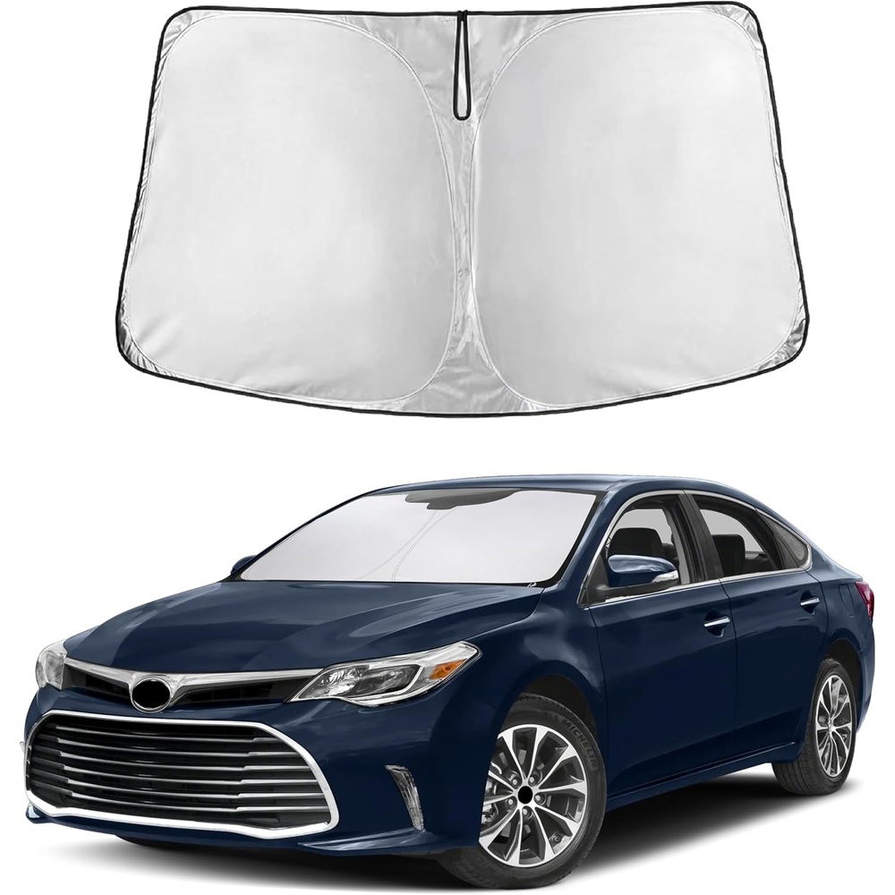 image:imageEconour Windshield Sun Shade Compatible for Rivian R1S R1T 20222025 2026  Sun Visor for Front Windshield amp Window Sun Shade Cover UV Heat Blocker amp Protector Car Accessoriesfor Toyota Avalon 2013 2018