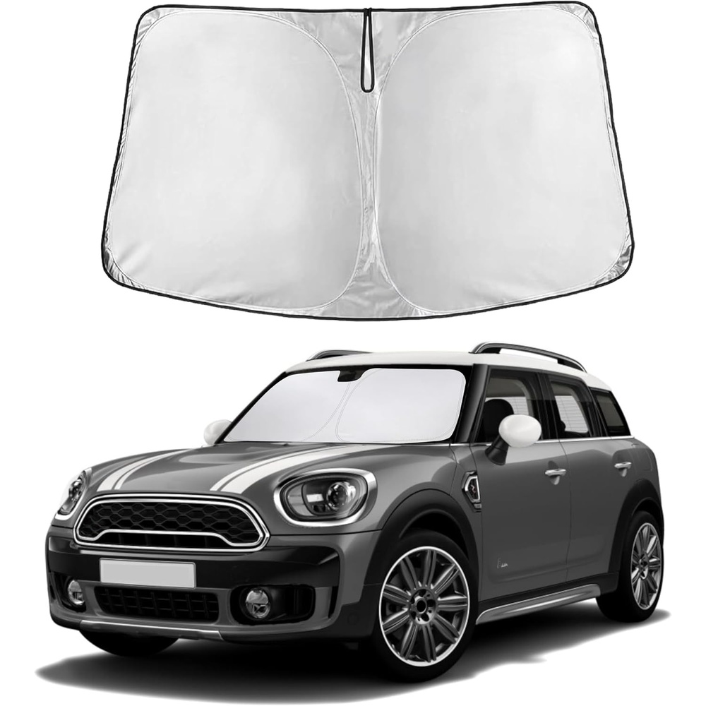 image:imageEconour Windshield Sun Shade Compatible for Rivian R1S R1T 20222025 2026  Sun Visor for Front Windshield amp Window Sun Shade Cover UV Heat Blocker amp Protector Car Accessoriesfor Mini Countryman Cooper F60 2017 2026
