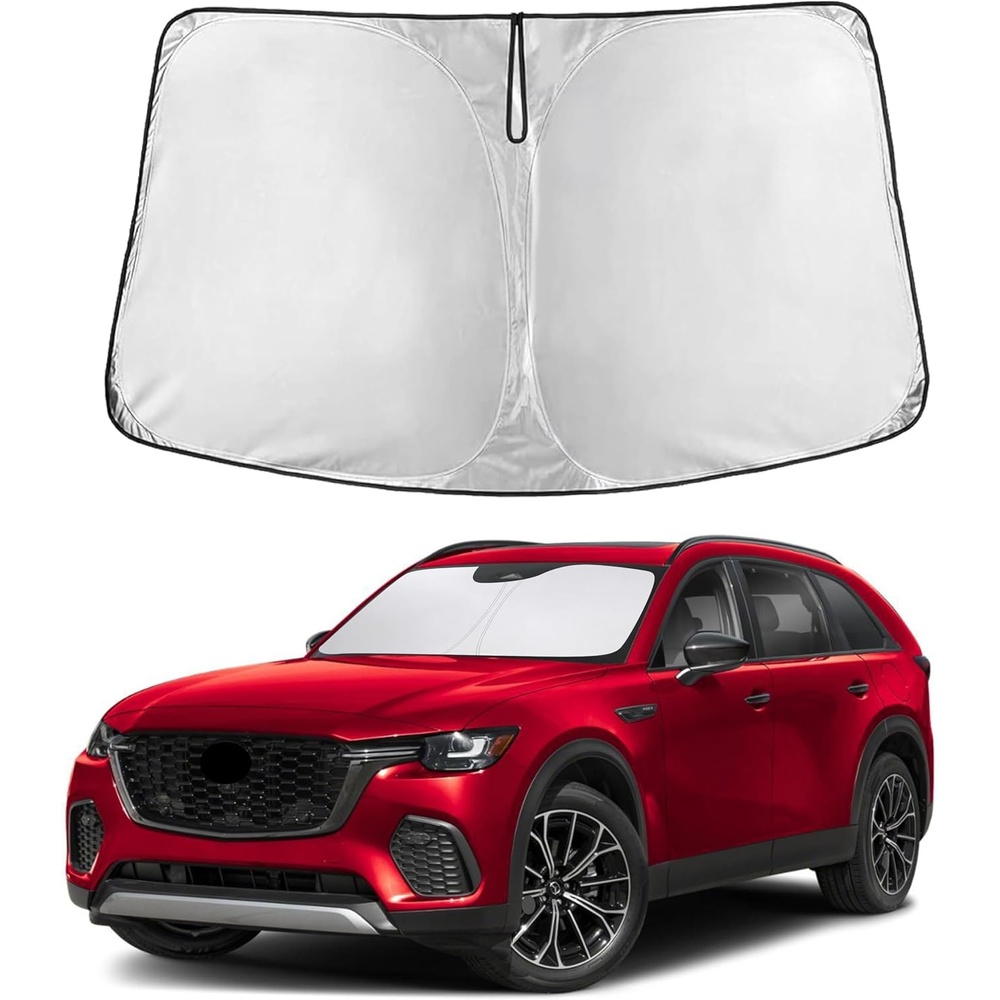 image:imageEconour Windshield Sun Shade Compatible for Rivian R1S R1T 20222025 2026  Sun Visor for Front Windshield amp Window Sun Shade Cover UV Heat Blocker amp Protector Car AccessoriesFor Mazda CX9 2016  2026