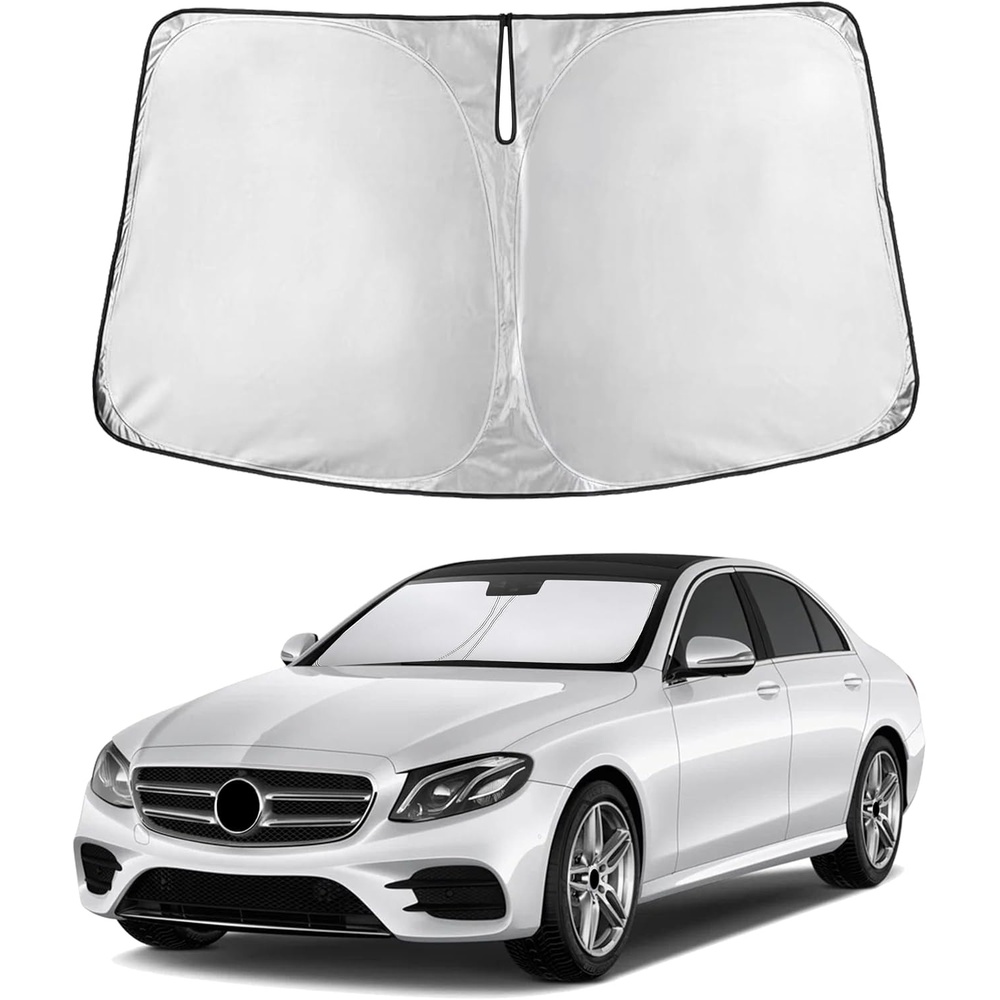 image:imageEconour Windshield Sun Shade Compatible for Rivian R1S R1T 20222025 2026 Sun Visor for Front Windshield amp Window Sun Shade Cover UV Heat Blocker amp Protector Car Accessories20102016