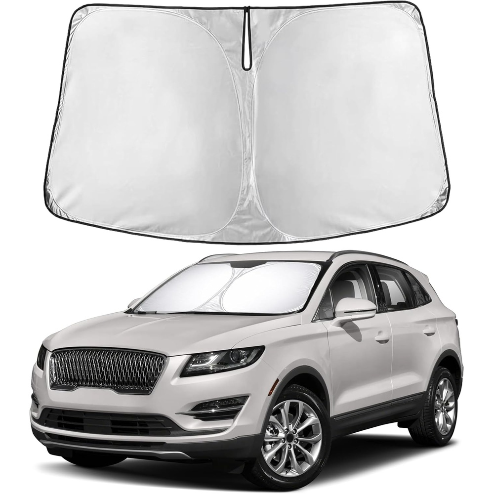 image:imageEconour Windshield Sun Shade Compatible for Rivian R1S R1T 20222025 2026  Sun Visor for Front Windshield amp Window Sun Shade Cover UV Heat Blocker amp Protector Car AccessoriesFor Lincoln MKC 2015  2019