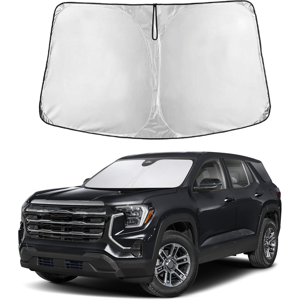 image:imageEconour Windshield Sun Shade Compatible for Rivian R1S R1T 20222025 2026  Sun Visor for Front Windshield amp Window Sun Shade Cover UV Heat Blocker amp Protector Car Accessoriesfor GMC Terrain 20182025