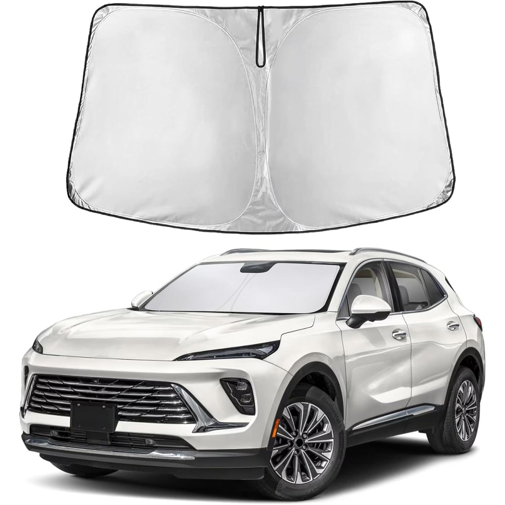 image:imageEconour Windshield Sun Shade Compatible for Rivian R1S R1T 20222025 2026  Sun Visor for Front Windshield amp Window Sun Shade Cover UV Heat Blocker amp Protector Car Accessoriesfor Buick Envision 20212026
