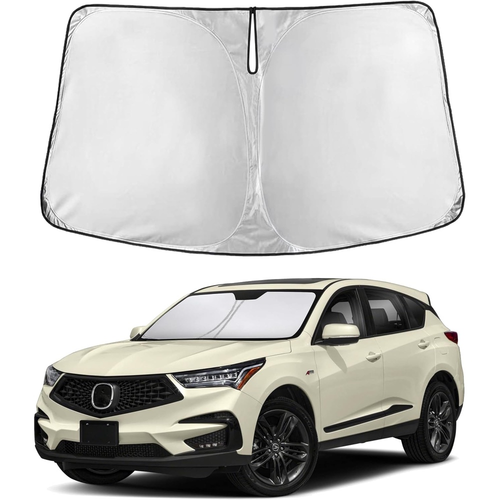 image:imageEconour Windshield Sun Shade Compatible for Rivian R1S R1T 20222025 2026  Sun Visor for Front Windshield amp Window Sun Shade Cover UV Heat Blocker amp Protector Car AccessoriesFor Acura RDX 20192026