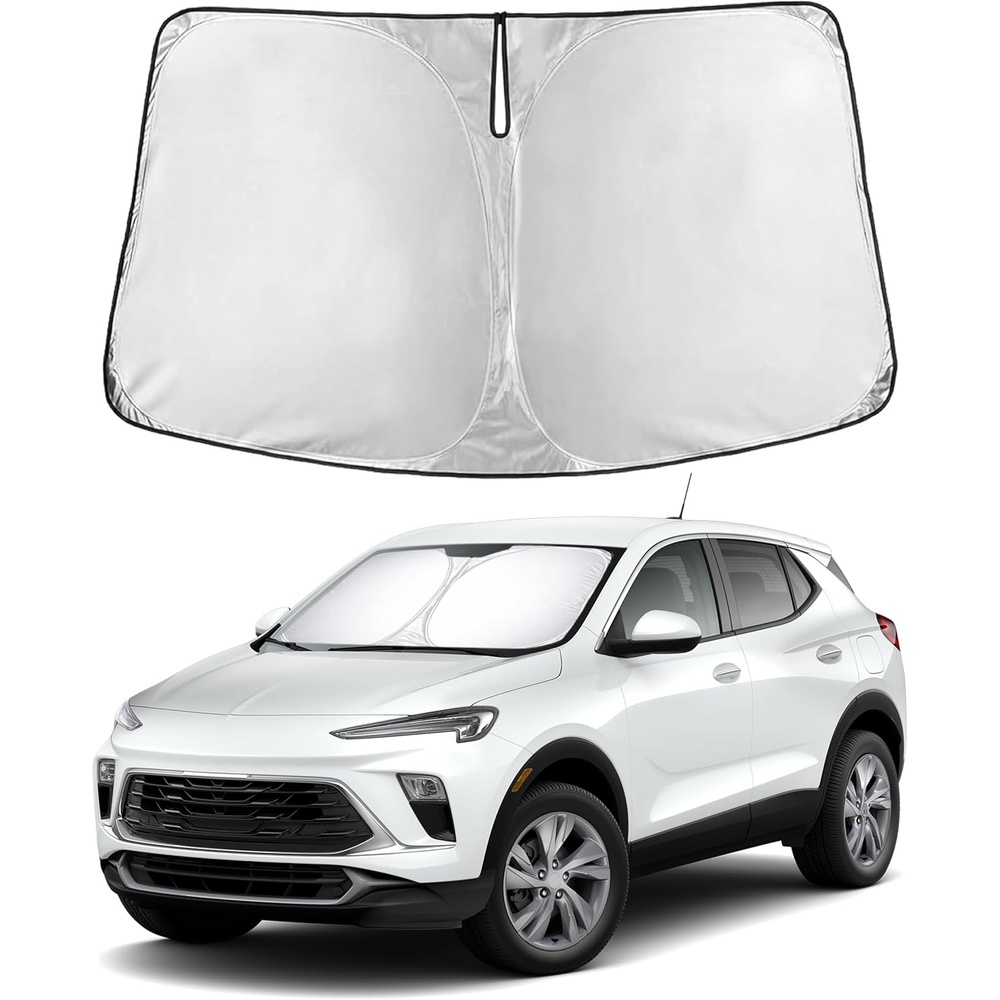 image:imageEconour Windshield Sun Shade Compatible for Rivian R1S R1T 20222025 2026  Sun Visor for Front Windshield amp Window Sun Shade Cover UV Heat Blocker amp Protector Car AccessoriesFor Buick Encore 2020  2026