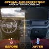 Autovir Truck Windshield Sun Shade Foldable – 280T Sun Visor Front Shield(Jeep)
