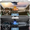 Autovir Truck Windshield Sun Shade Foldable – 280T Sun Visor Front Shield(Medium)