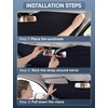 Autovir Windshield Sun Shade, 2017-2026 Tesla Model 3 & Y, 280T Visor Shade(4 Series 2021-2025)