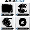 Autovir Windshield Sun Shade, 2017-2026 Tesla Model 3 & Y, 280T Visor Shade(Model 3 & Y)