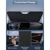Autovir Windshield Sun Shade, 2017-2026 Tesla Model 3 & Y, 280T Visor Shade(RX-350 2016-2022)