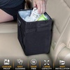 EcoNour 2 in 1 Car Steering Wheel Desk + Car Trash Bag | Travel Car Accessories | Multi-Use Hanging Car Garbage Bag