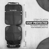 EcoNour Car Seat Protector 2 Pack, 600D Waterproof Fabric | Thick Padding, Non-Slip Backing, Seat Cover Mat for Baby Car Seat & Pets, Guards Against Spills, Stains & Scratches(2-Pack)