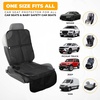EcoNour Car Seat Protector 2 Pack, 600D Waterproof Fabric | Thick Padding, Non-Slip Backing, Seat Cover Mat for Baby Car Seat & Pets, Guards Against Spills, Stains & Scratches(2-Pack)