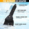 EcoNour Car Snow Brush & Ice Scraper Combo | 27″ Aluminum Snow Brush with Scratch-Free Bristles & 2 Pack Ice Scraper for Car Windshield | Durable Winter Snow Removal Tools for Cars, SUVs & Trucks